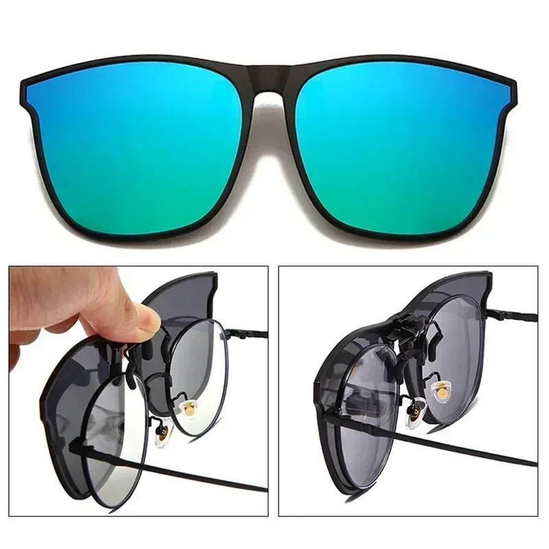 Sunglasses Uv400 - 1 szt. Okulary przeciwsłoneczne z klipsem,