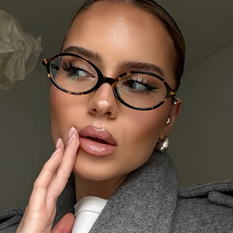 Sunglasses Uv400 - Owalne okulary przeciwsłoneczne w stylu vintage,