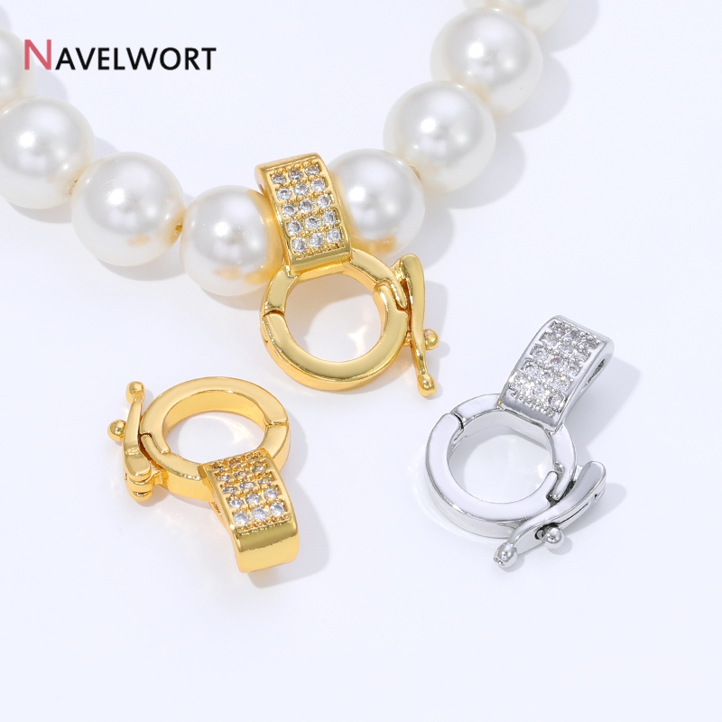 Gold Plated Jewelry - Złote (18K) pozłacane mosiężne zapięcia do
