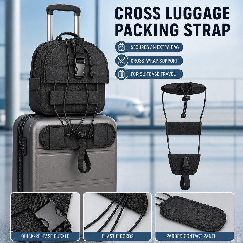 Travel Luggage Set - 1 szt. Odporny na zużycie elastyczny