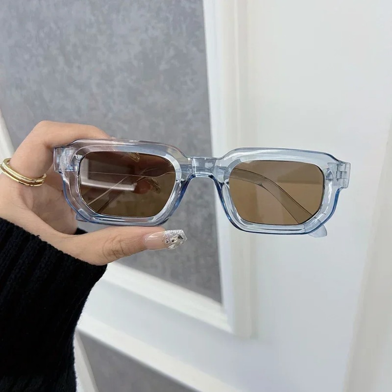 Luksusowe prostokątne okulary  – Designer Sunglasses recenzja i cena