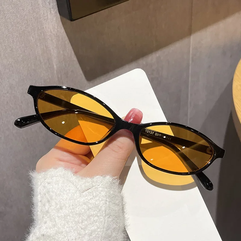 Nowe, retro, małe, owalne okul – Sunglasses Uv400 recenzja i cena