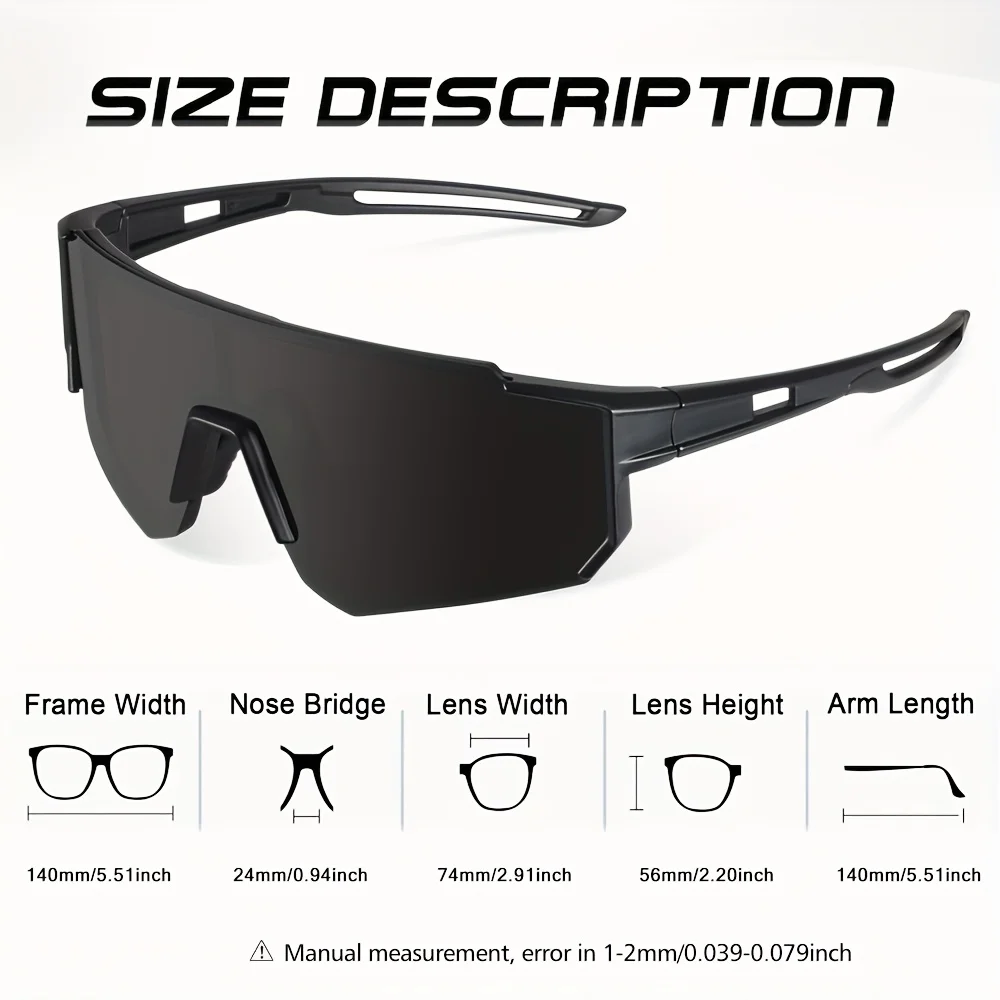 1/3 sztuki – duże okulary prze – Sunglasses Uv400 recenzja i cena