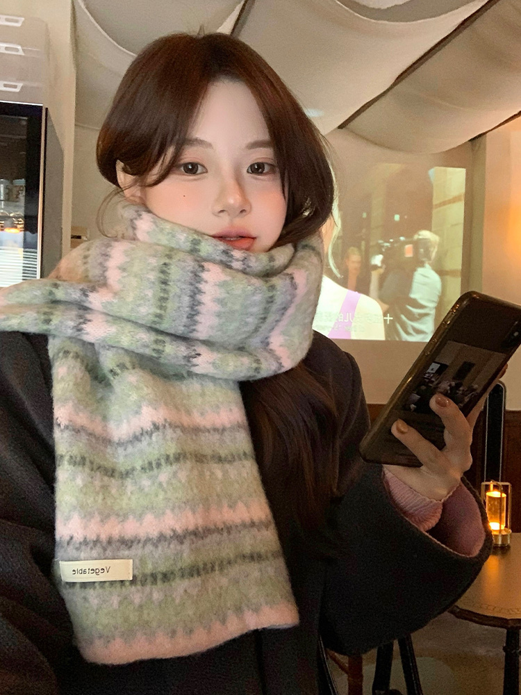 Damski szalik z dzianiny z wys – Cashmere Scarf recenzja i cena
